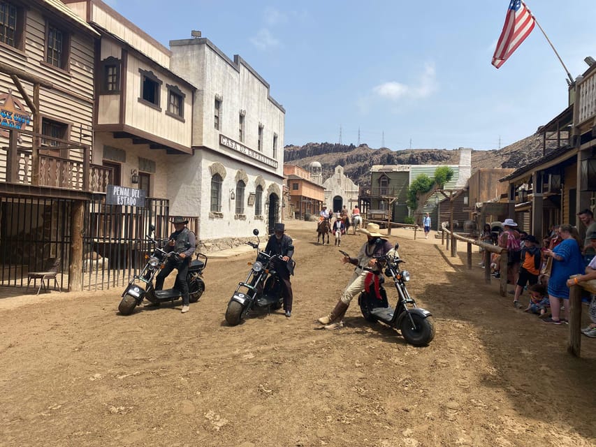 Maspalomas: E-Scooter or E-Bike Tour+Western Town Sioux City - Why this Maspalomas to Sioux City combo actually makes sense