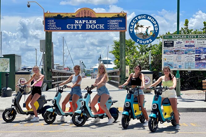 Naples Electric Moped Tour - Getting Rolling: Tin City and the 90-Minute Rhythm