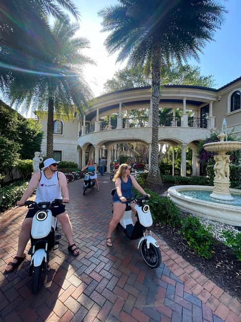 Naples Florida: Downtown Electric Moped Tour - Why an Electric Moped Tour Works So Well in Naples