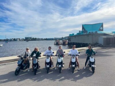 Naples Florida: Downtown Electric Moped Tour - Getting There at Shoppes at Dockside (and what to do first)