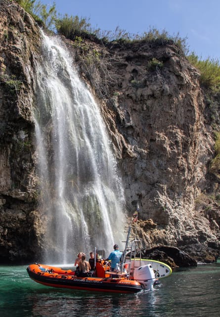 Nerja-Maro: Snorkeling & Sea Scooter Speedboat Trip - Meeting at Educare Aventura on Burriana Beach: what to do first