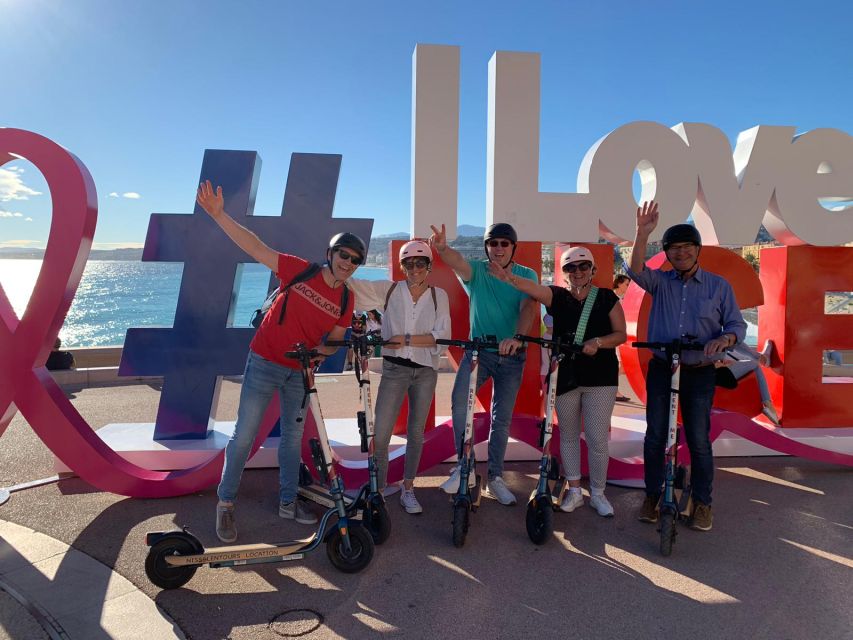 Nice: Must-Sees Electric Scooter Tour - Riding the Promenade: Masséna square to the garden center