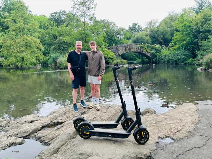 NYC: Central Park Private Guided Electric Scooter Tour - Umpire Rock to Gapstow Bridge: early photo wins without the rush