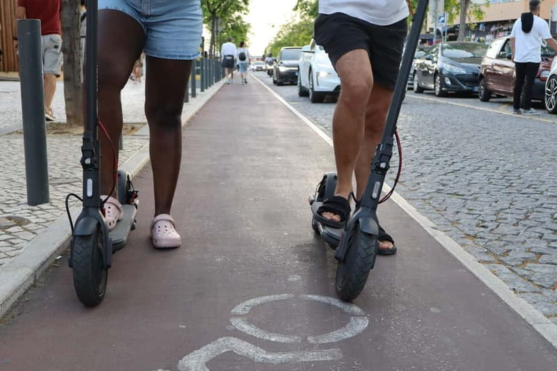 Portimão: E-Scooter Rental with Custom Routes - How your custom map changes the whole Algarve plan