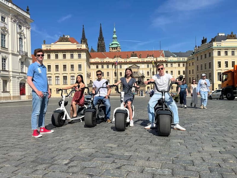 Prague: 3-Hour Fat Tire E-Scooter Tour - Key moments that make this tour worth it