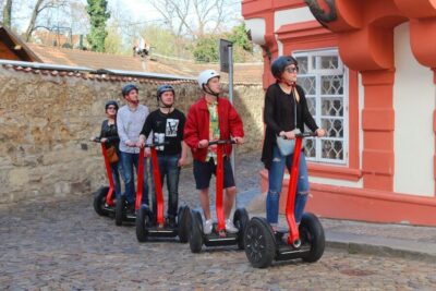 Prague: 4-Hour Segway and Scooter Tour with Lunch and Drinks - Lesser Town, Lennon Wall, and the river postcard loop