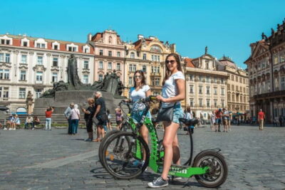 Prague: 4 Hours Grand City Tour by Segway & E-Scooter - Segway time on Ladronka Park trails: fun plus a real viewpoint payoff