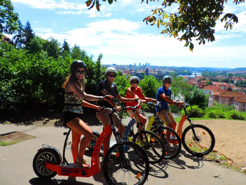 Prague: E-Bike/E-Scooter Viewpoint Tour - Prague Castle Complex Break: A Reset So You Don’t Rush the Rest