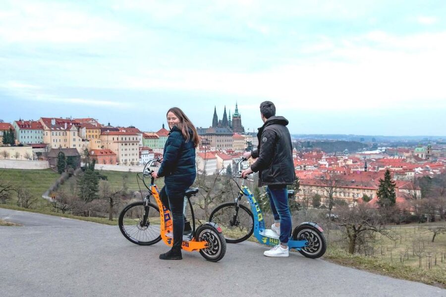 Prague: E-Bike/E-Scooter Viewpoint Tour - Getting Back Through Lesser Town: Why This Route Feels Efficient
