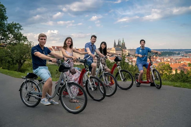 Prague: E-Bike or E-Scooter Tour with A Local Guide - E-bike or e-scooter: how to choose the option that fits you