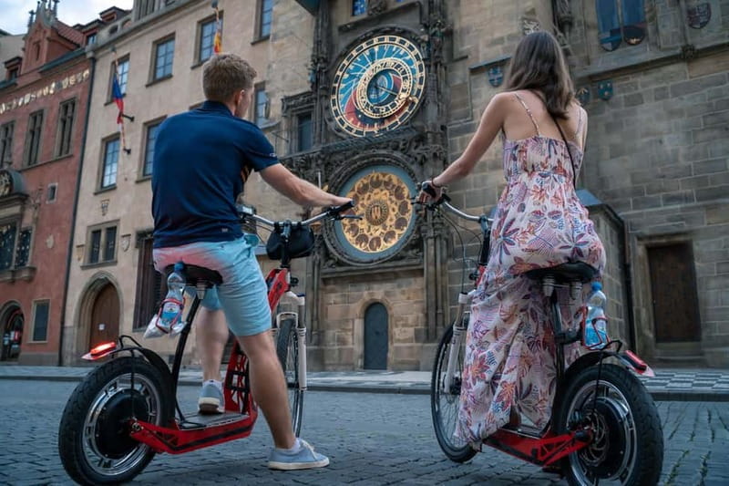 Prague: E-Bike or E-Scooter Tour with A Local Guide - Na Poříčí to Štvanice Island: easing into the route
