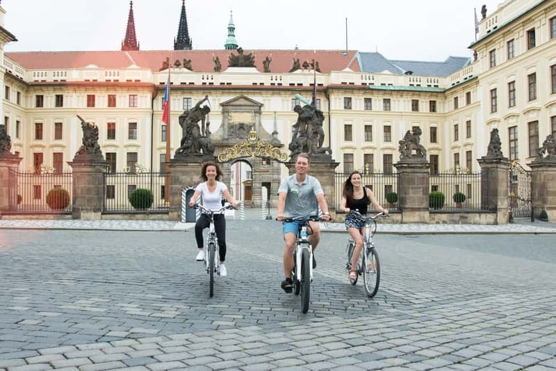 Prague: E-Bike or E-Scooter Tour with A Local Guide - Queen Anne’s Summer Palace and the hill moments that set up the castle day