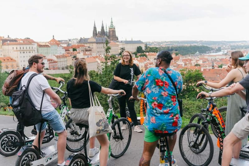 Prague: E-Scooter Grand City & Panoramas Small-Group Tour - Old Town Highlights: Seeing More Than the Main Road