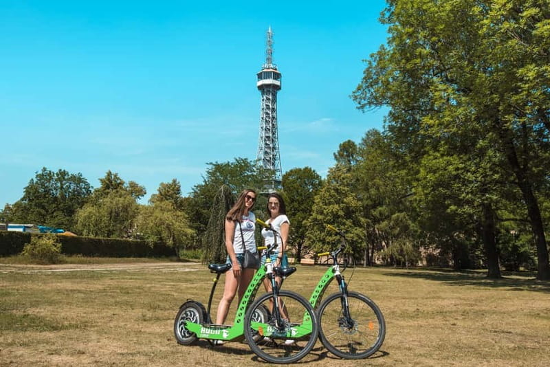 Prague: E-Scooter HUGO Bike Rental - Key points before you go