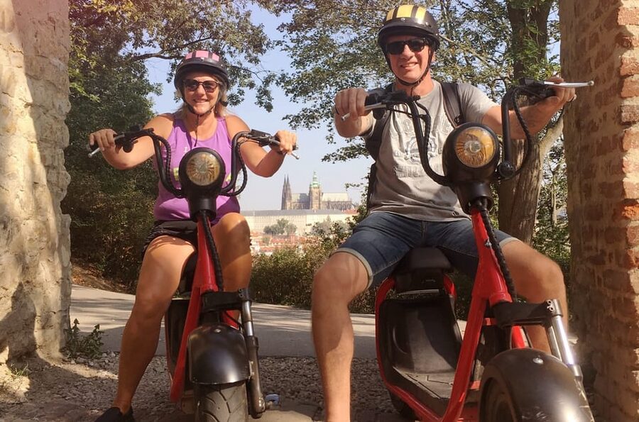 Prague Electric Scooter and eBike Grand Tour - Prague Castle Area, Charles Bridge, and the Downtown Landmarks