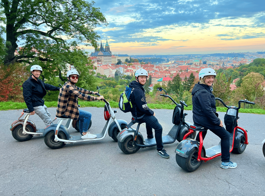 Prague: Fat Tire E-Scooter Guided Tour - Old Town Square to Letná: The Best Photo Views Come After the Learning Stops