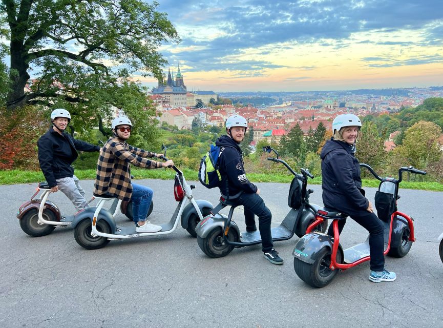 Prague: Fat Tire E-Scooter Guided Tour - Prague Castle and Strahov: A Castle Visit Without the Traffic Stress