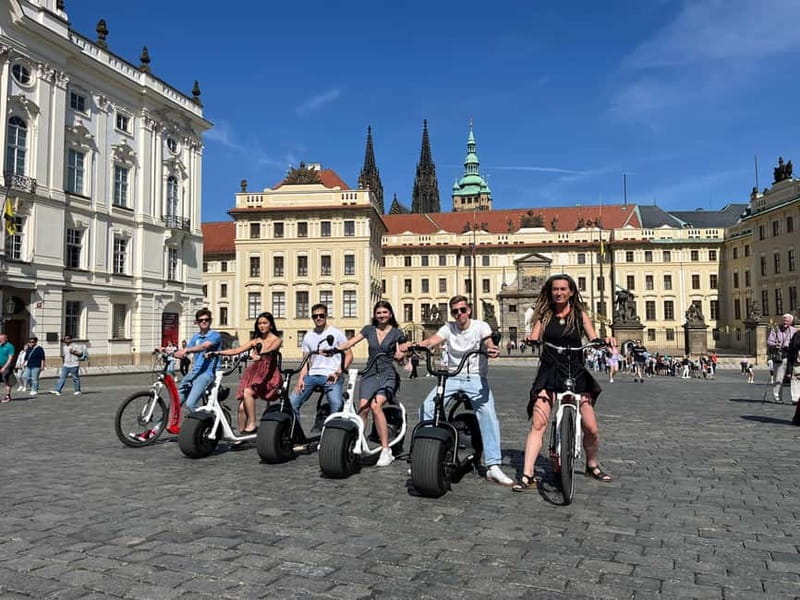 Prague: Fat Tire or Regular Scooter Tour with A Local Guide - Why an e-scooter tour fits Prague so well