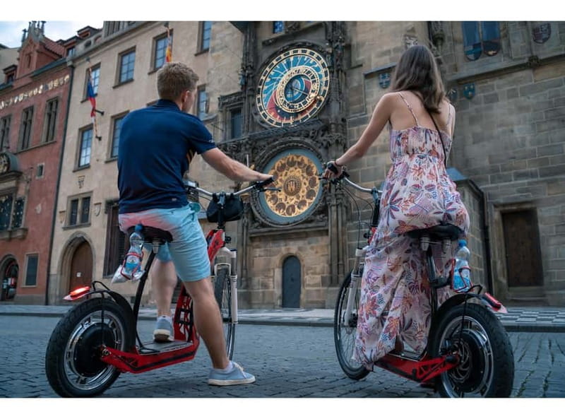 Prague: Fat Tire or Regular Scooter Tour with A Local Guide - Petrin Hill and Lesser Town: a quick scenic swing