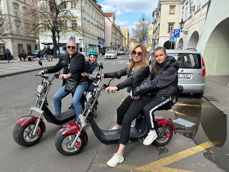Prague: Guided Fat Tire e-Scooter Tour - Key highlights to know before you go