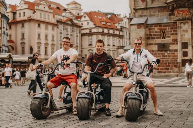 Prague: Guided Fat Tire e-Scooter Tour - The simple idea: cover Prague’s must-sees in 2 hours