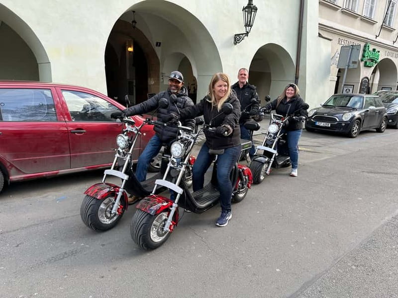 Prague: Guided Fat Tire e-Scooter Tour - The panoramic viewpoint moments that make the ride worth it