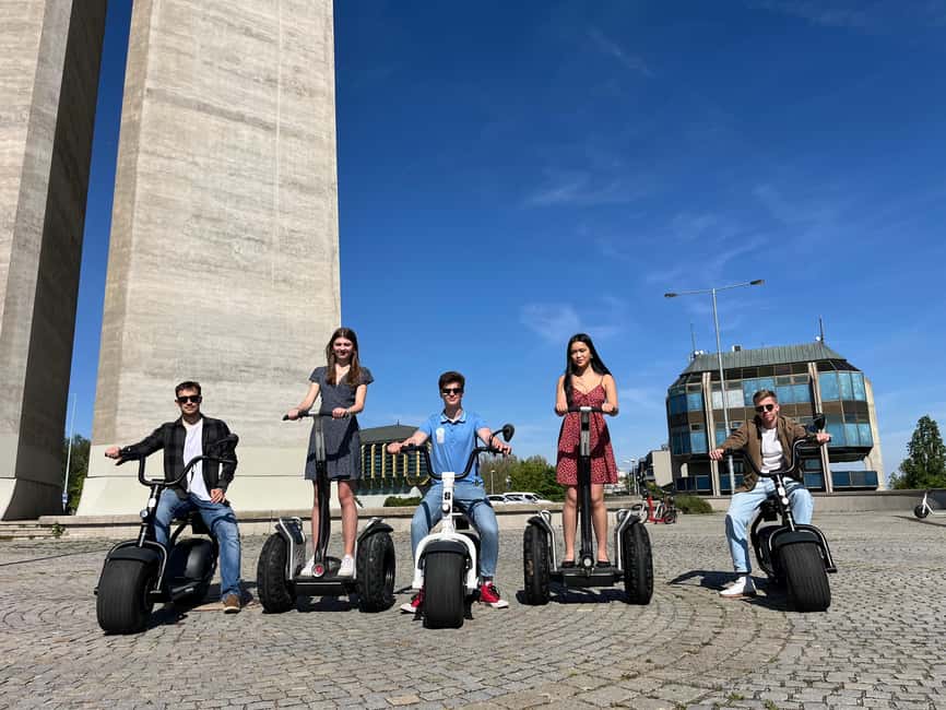 Prague Highlights: Segway & E-Scooter Tour with Taxi Pick-Up - Key points before you go
