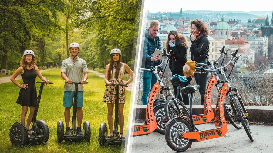 Prague Highlights: Segway & E-Scooter Tour with Taxi Pick-Up - Great Strahov Stadium: Segway time and the scale shock