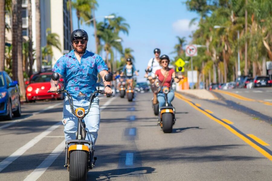 San Diego: Downtown and Gaslamp Loop Scooter Tour - Your Talking GPS Loop: How You Move Through San Diego
