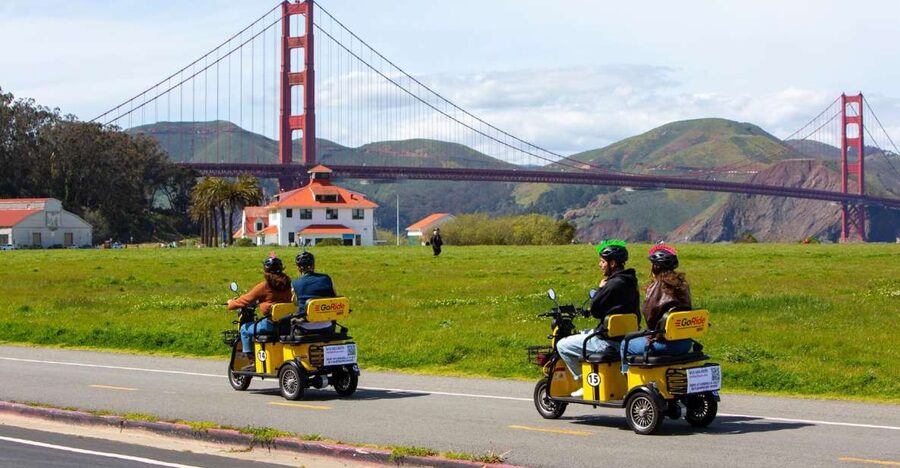San Francisco: Electric Scooter Rental with GPS Storytelling - Pickup at Umbrella Alley: how the first 15 minutes shape the whole ride