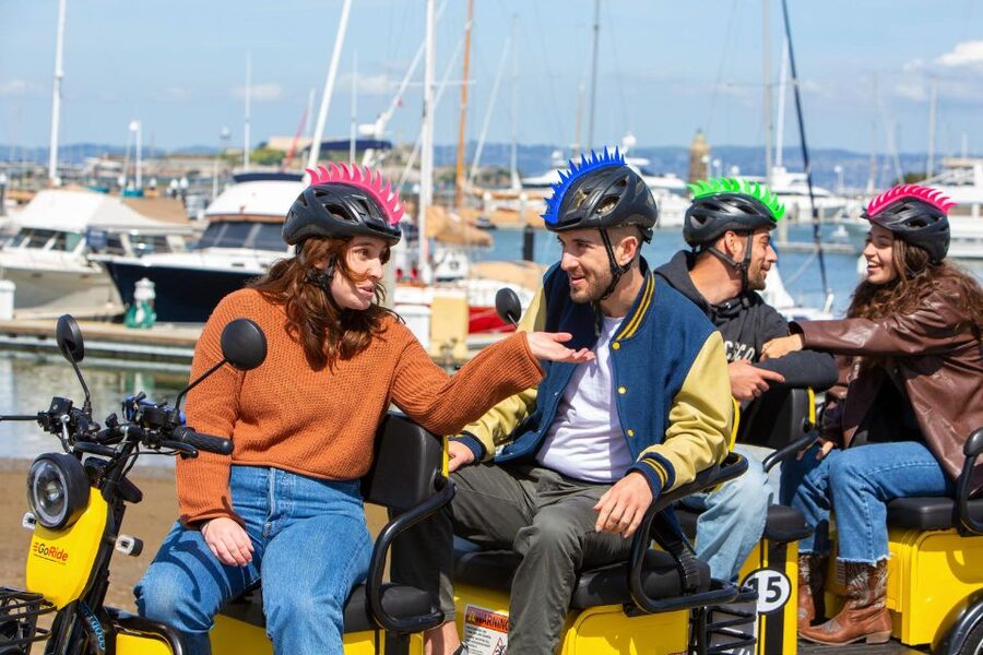 San Francisco: Electric Scooter Rental with GPS Storytelling - Fort Point under the Golden Gate: where the ride really peaks