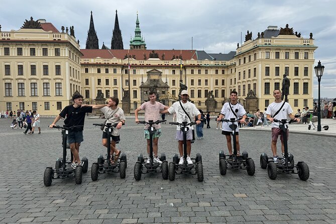 Scooter tours to Prague Castle and views. - Prague Castle viewpoints without the inside crowds