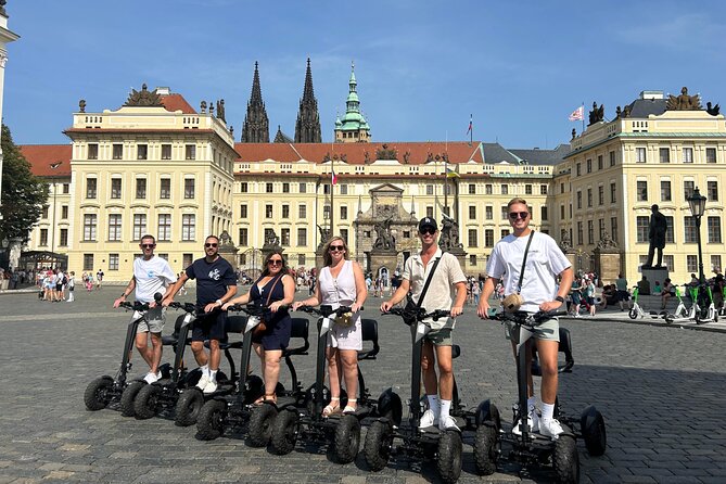 Scooter tours to Prague Castle and views. - Lennon Wall and the photo stops that feel like Prague
