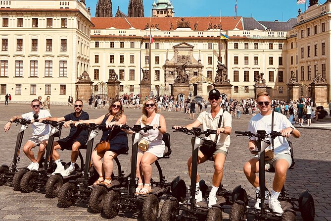 Scooter tours to Prague Castle and views. - How the ride works: scooters, helmets, and a safety briefing that makes sense